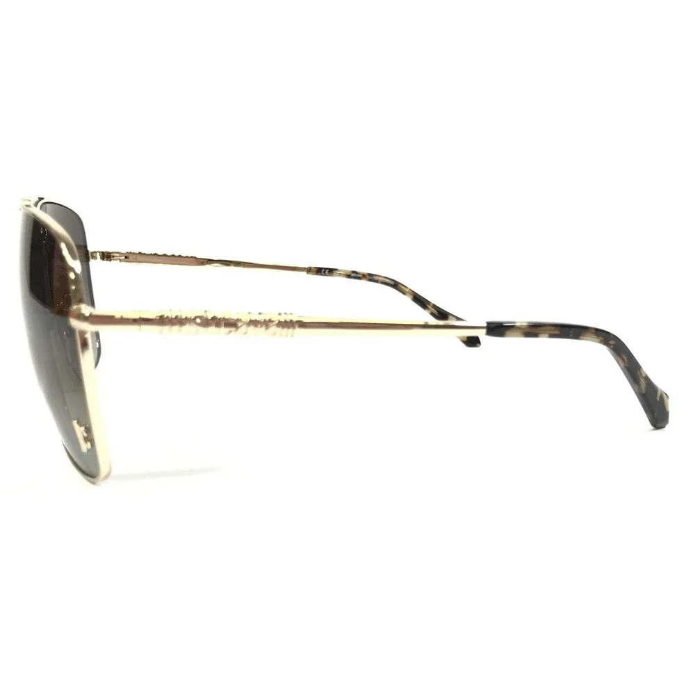 Just Cavalli Sunglasses SJC030K COL.0493 Gold Aviators w/ Brown Lenses 61-14-140